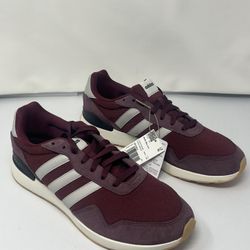 Adidas Run 60s 4.0 Sneakers Burgundy Men’s Size 12 JS1002 New