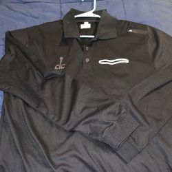 Adidas Washington Wizards Long Sleeve Polo