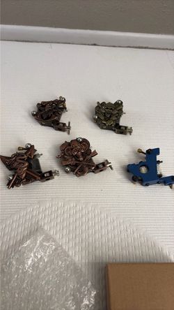 Lot of 5 Decorative Tattoo Machines