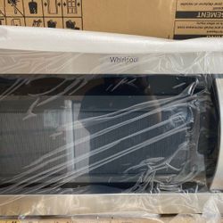 Whirlpool Oven the Range Microwave stainless steel brand new