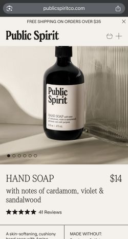 Hand soap