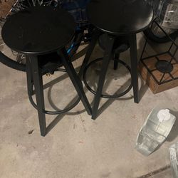 Black Stools (2)
