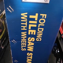 Tile Saw And Table SEALED BOX 