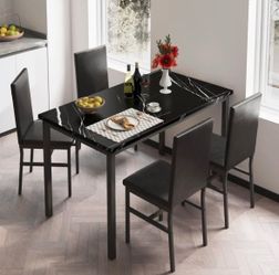 Black Walmart Dinning set