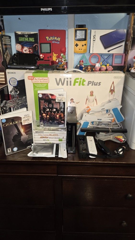 Nintendo Wii Shooters Bundle With 7 Games