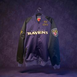 Baltimore Ravens Satin Jacket