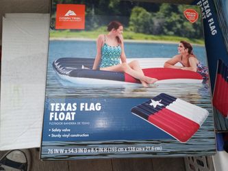 Texas flag float