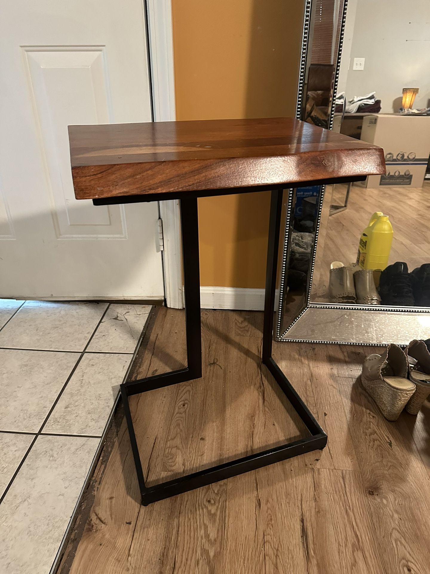 Wood End table