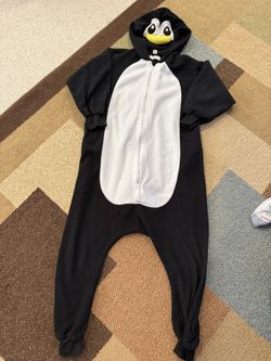 Youth Penguin Onesie Size 10