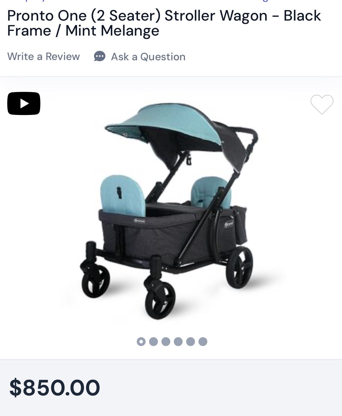 Pronto stroller wagon hotsell
