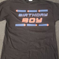 Birthday Boy NERF Shirt
