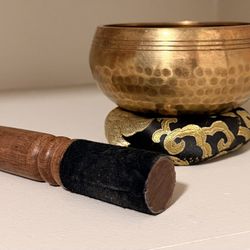 Small/Mini Singing Bowl With Mallet