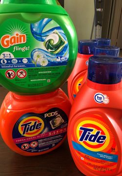 tide $10 each