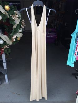 Size 3-4 gold formal dress