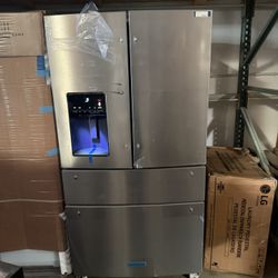 4 Door Refrigerator KitchenAid Stainless Steel 