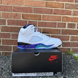 Air Jordan 5 Retro 'Grape' 2025 Size 10.5