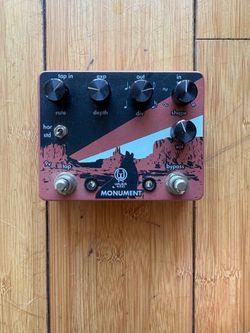 Walrus Audio Monument Harmonic Tap Tremelo- Like New- Guitar Pedals