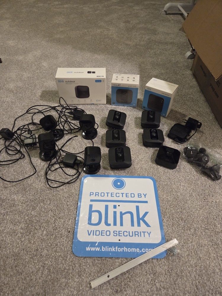 Blink Security Camera Bundle – 12 Cameras, 3 Sync Modules, Indoor/Outdoor, Several New!