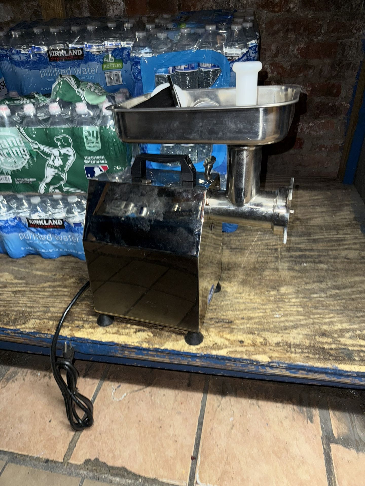 Globe CM12 Chefmate #12 250 lb. Meat Grinder