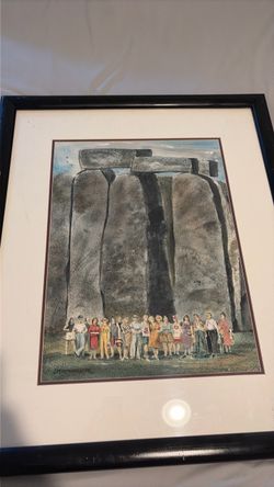 Framed Stonehenge by Kenneth Strowger AZ State Fair