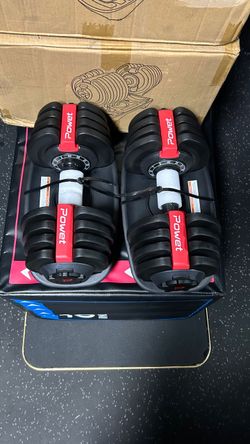 Adjustable dumbbells