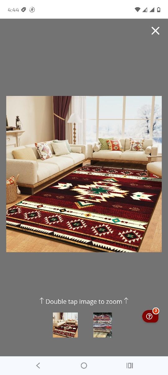 5'x7' Area Rug 