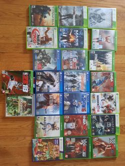 Xbox , play station 3,4 games