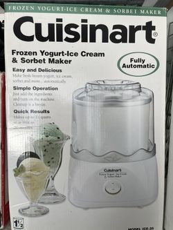 Cuisinart Icecream Maker
