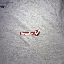Vintage TurboTax Beta Tester T-shirt, Men’s Size Large, 99% Cotton, From 1990’s