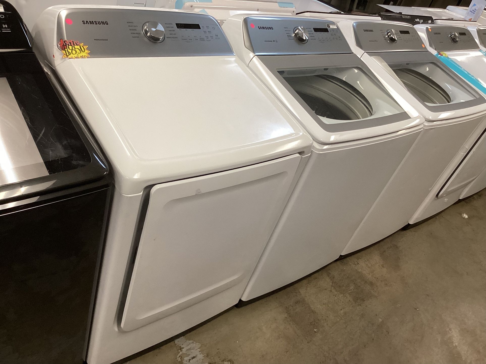 Samsung Washer 5.0 Cu Ft And Dryer Gas Set