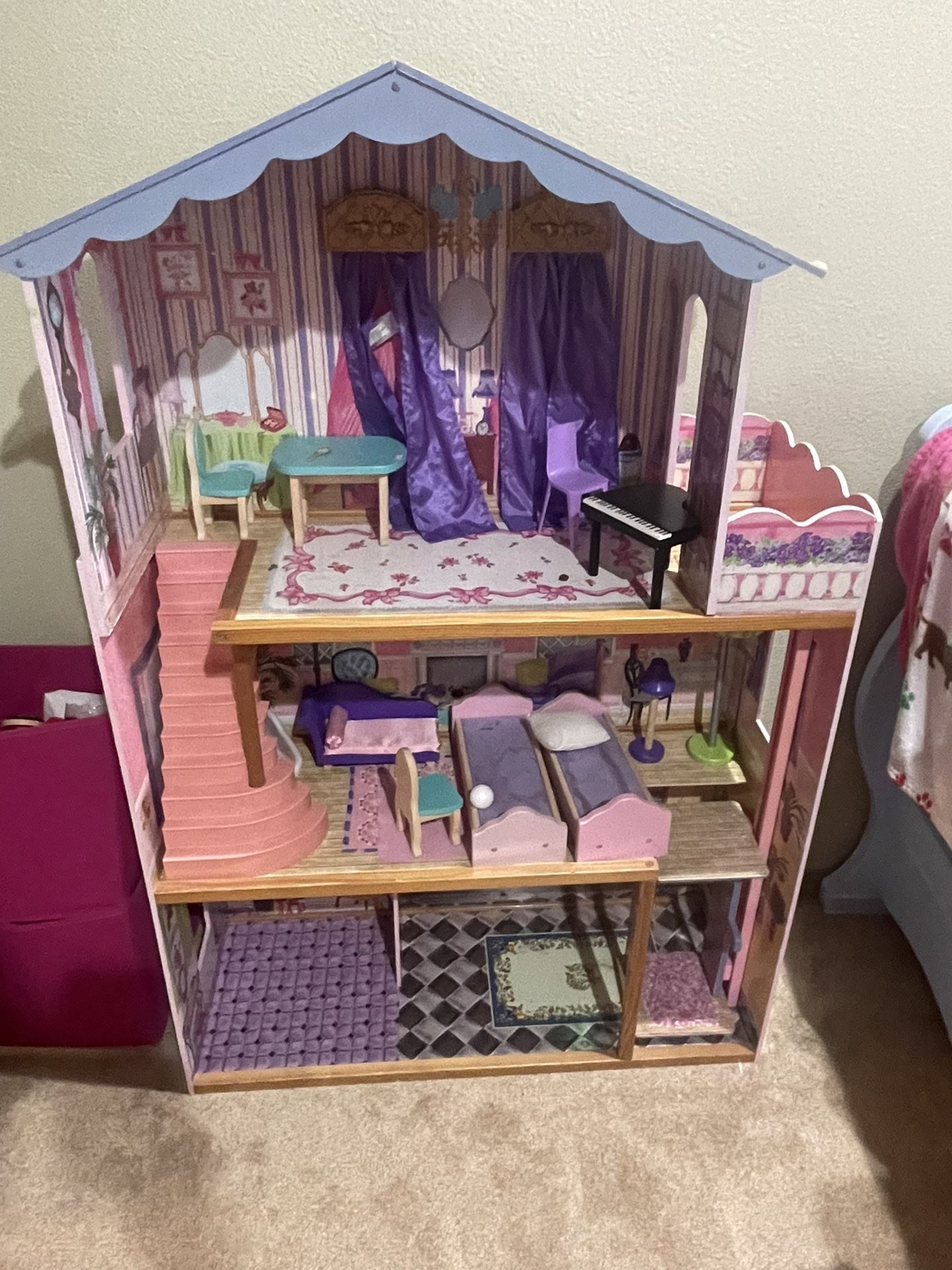 Wooden Doll House