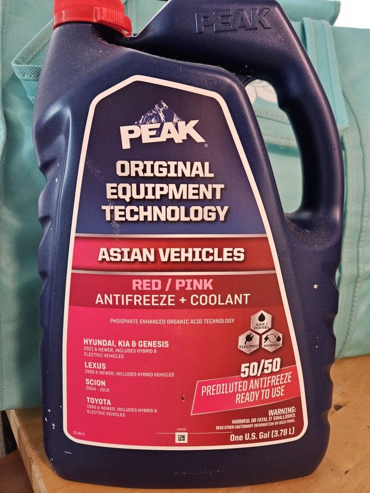 Peak original Equipment Technology Antifreeze Coolant