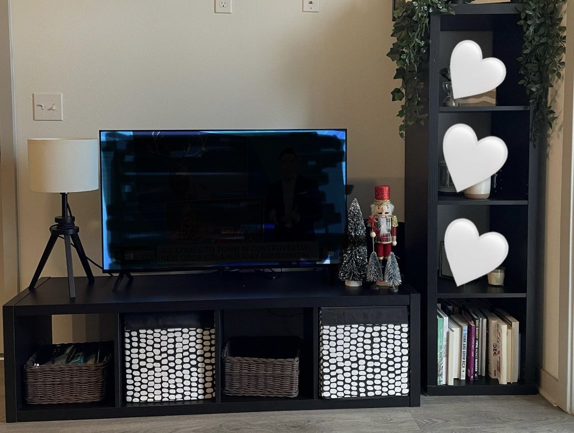 Black Furniture Living Room Combo 120$