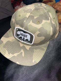 Vans Off The Wall Camo Snapback Hat