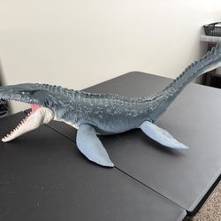 Jurassic World Mosasaurus Real-Feel Colossal 27" Swimming Dinosaur