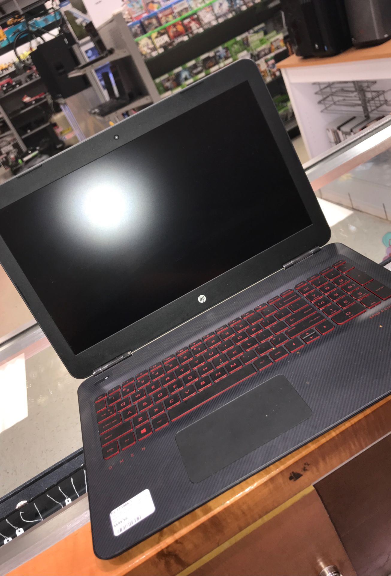 Hp omen 17” gaming laptop