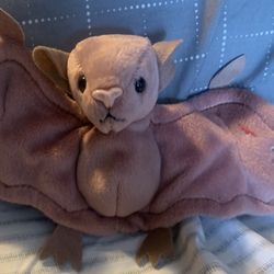Ty Beanie Baby Original. BATTY the Bat. Born October 29, 1996. 
