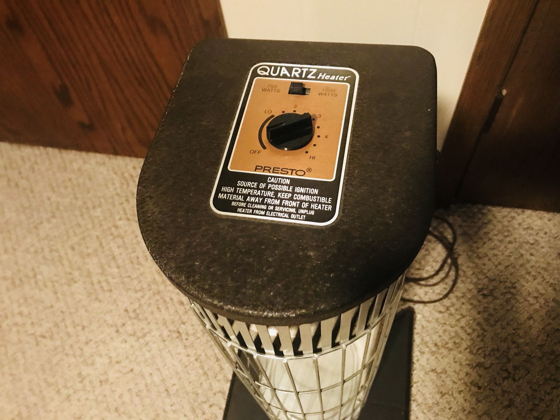 Presto Quartz Heater 1500W for Sale in Mankato, MN OfferUp