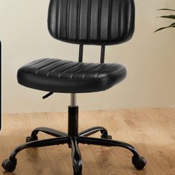 Computer Chair without Armrests Swivel for Study Room NEW 