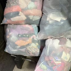 Bags Of Woman And Girls Clothes