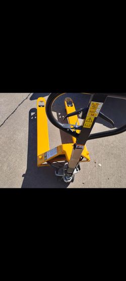 Good condition Palletjack with brakes$549 firm