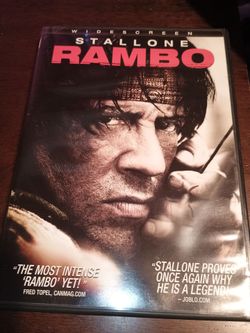 Rambo 2008 DVD Widescreen