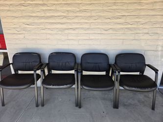 Free black office chairs!