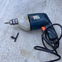 Black And Decker Drill