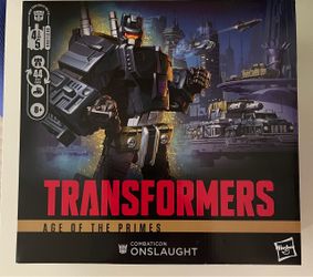 Transformers Age of the Primes Commander Class Onslaught Combaticon Bruticus