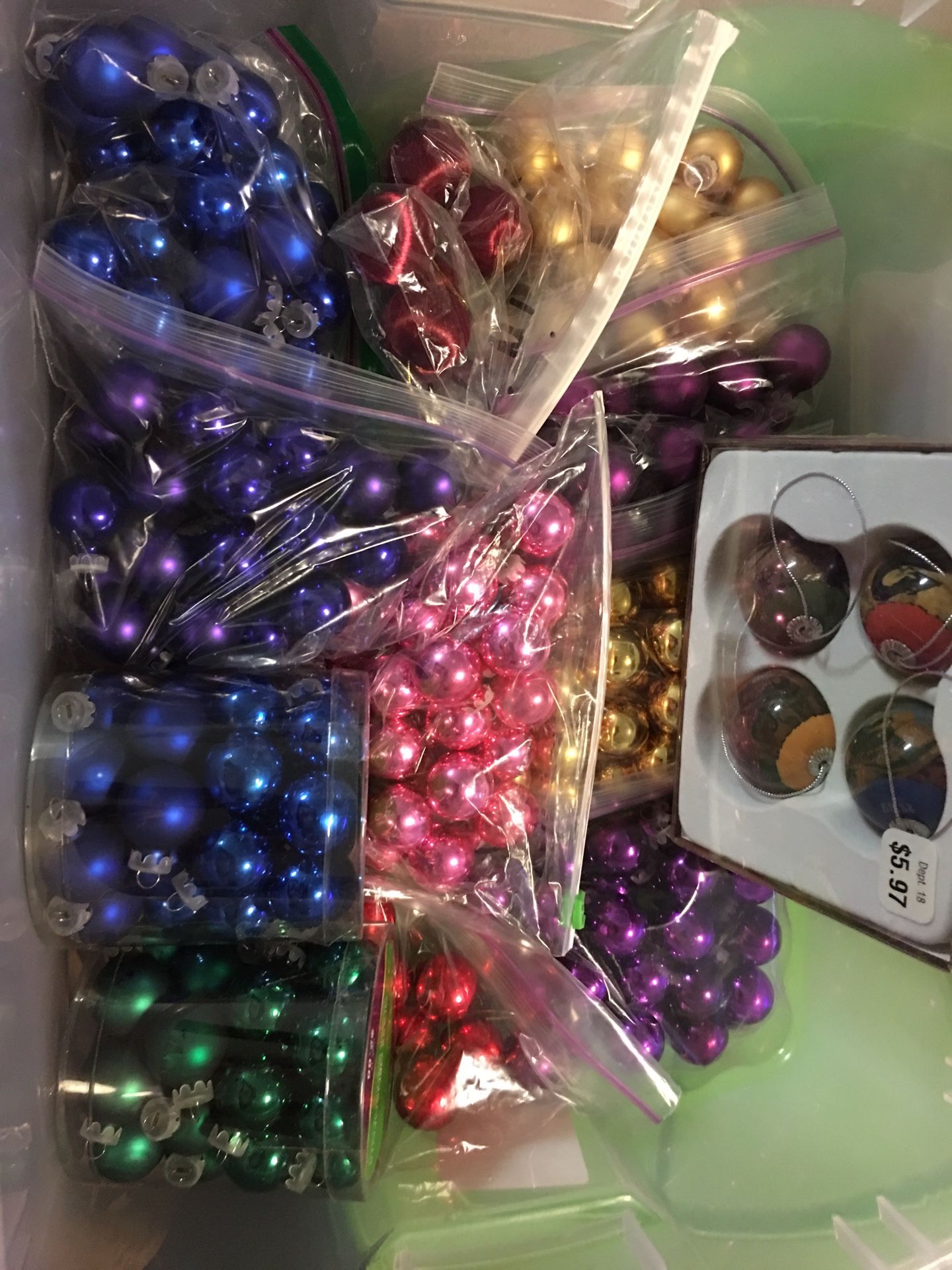 Mini tree ornaments