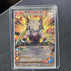 My Hero Academia Secret Rare
