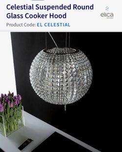 Elica Crystal Sphere hood vent