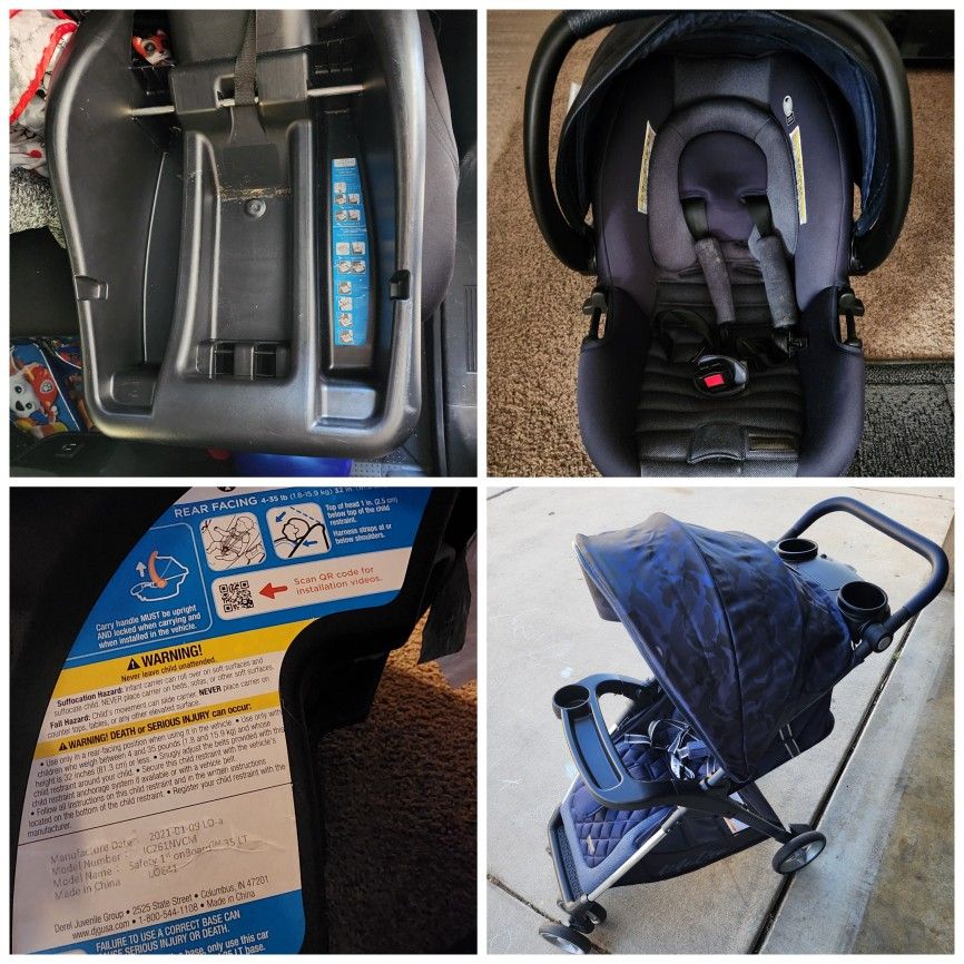 Infant Carseat Stroller Combo