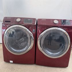 Samsung Washer And Electric220v Dryer 